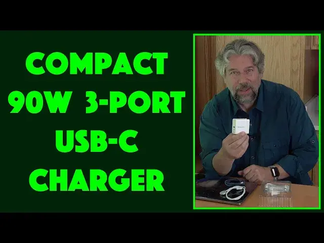 'Video thumbnail for EZQuest Compact 3-Port 90W USB-C Wall Charger -- REVIEW'