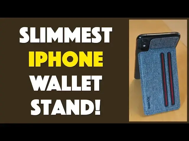 'Video thumbnail for Icuero Wallet Stand for iPhone -- First Look!'
