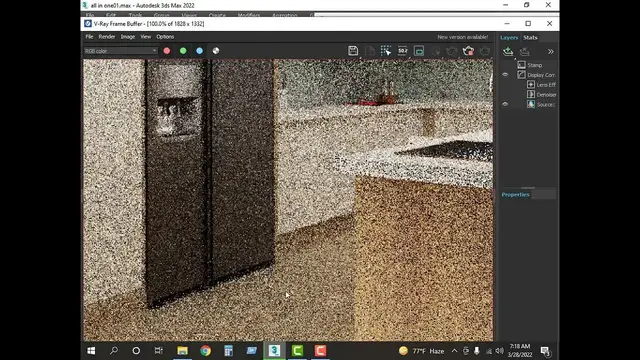 'Video thumbnail for Scene 02 3ds Max Scene Render Setting for HD Rendering'