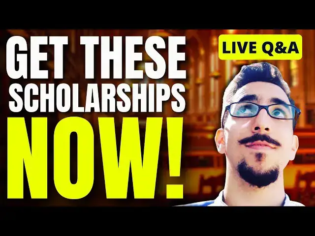 'Video thumbnail for Global Scholarships - Q&A Livestream'