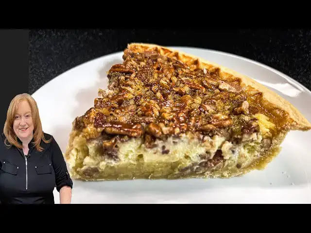 'Video thumbnail for PECAN CHEESECAKE PIE | Bake with Me An Easy Thanksgiving Pie Delight Recipe'