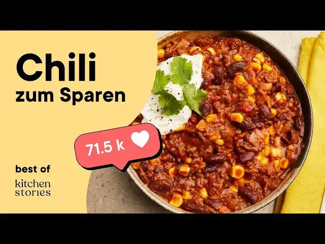 'Video thumbnail for 30-Min Chili con Carne – Das beste Rezept wenn es schnell und kostengünstig sein soll'
