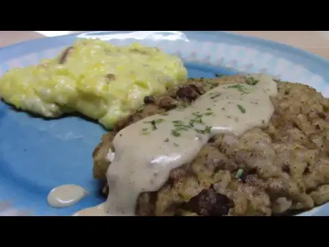 'Video thumbnail for CHICKEN FRIED STEAK AND CREAMY GRAVY'