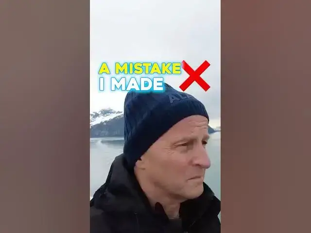 'Video thumbnail for Don't Make This HUGE Mistake on Your Alaska Cruise #shorts'