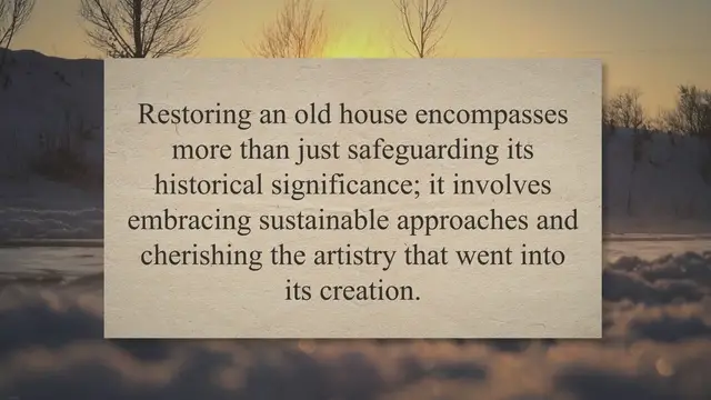 'Video thumbnail for Renovating An Old House: Preserving History & Creating Future'