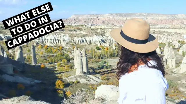 'Video thumbnail for WHAT TO DO In Cappadocia BESIDES Hot Air Balloons? EXPLORING Kaymakli Underground City & Two Valleys'