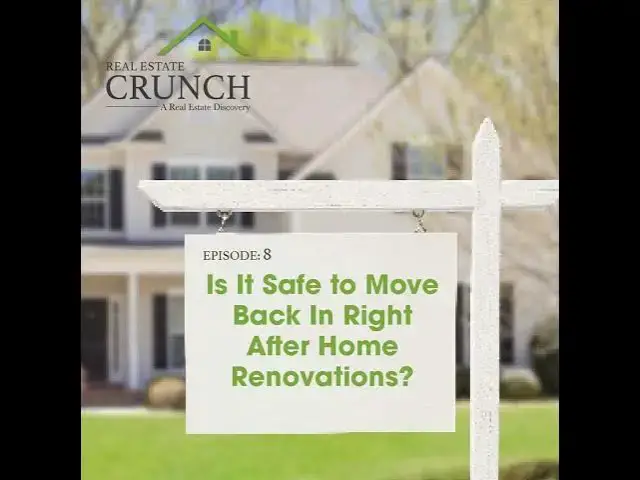 'Video thumbnail for Is It Safe to Move Back In Right After Home Renovations?'