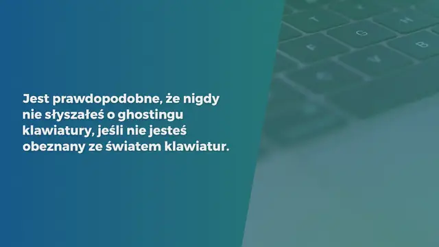 'Video thumbnail for Test Ghosting na klawiaturze | Jak go naprawić online'