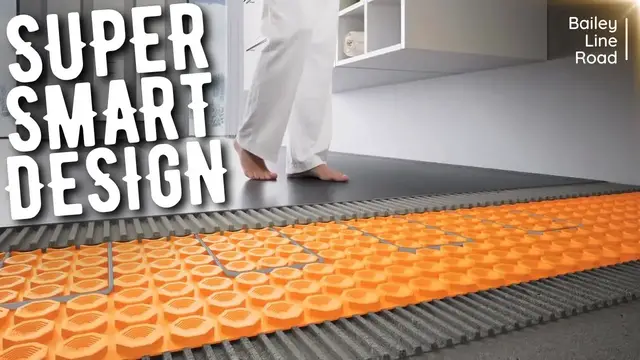 'Video thumbnail for The Best In-Floor Heating System I'VE EVER SEEN'