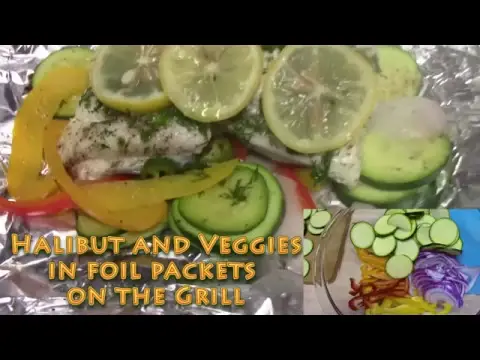 'Video thumbnail for HALIBUT & VEGGIE PACKETS ON THE GRILL | WHO'S COOKING?'