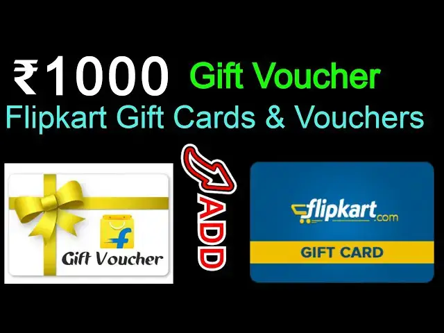 'Video thumbnail for 💥Add Flipkart Gift Card/Vouchers to wallet balance | Redeem Flipkart gift card | gift card to wallet'