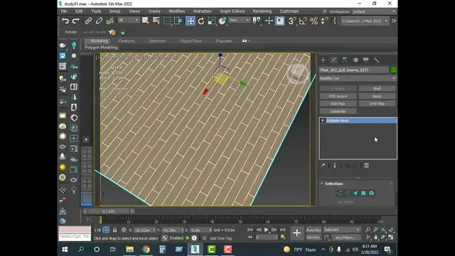 'Video thumbnail for Scene 01 3ds Max Scene Render Setting for HD Rendering'