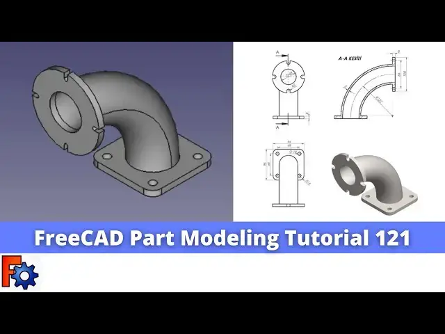 'Video thumbnail for FreeCAD Part Modeling Tutorial 121 | FreeCAD Tutorial | Mechnexus |'
