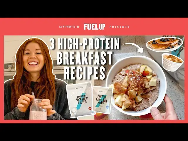 'Video thumbnail for 3 High-Protein Breakfast Recipes To Start Your Day Right | Myprotein'