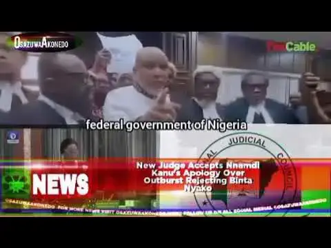 'Video thumbnail for CJN Didn't Release Nnamdi Kanu - NJC'