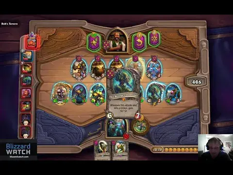 'Video thumbnail for Hearthstone Battlegrounds with Ted "Honor's Hammer" Atchley!'