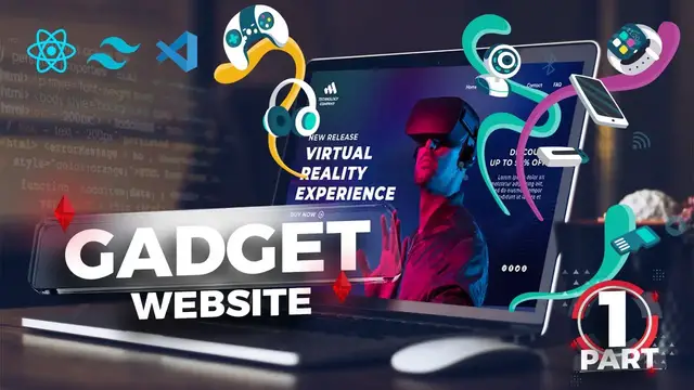 'Video thumbnail for Build a fast and responsive website landing page for gadget shop l Speed Codez l Reactapp l Part-1'
