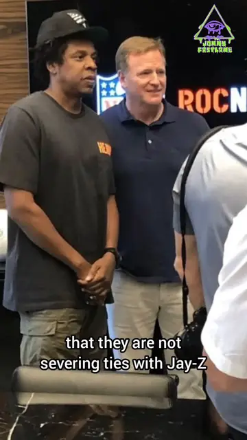 'Video thumbnail for Roger Goodell has no plans on severing ties with Jay-Z'