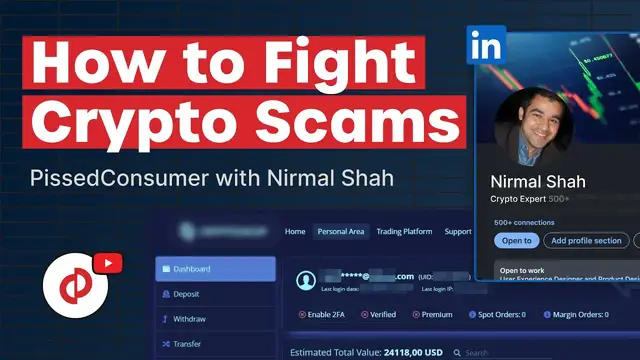 'Video thumbnail for How to Fight Crypto Scams | PissedConsumer'