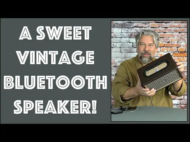 'Video thumbnail for Tewell RetroRock Vintage Style Bluetooth Speaker -- REVIEW'