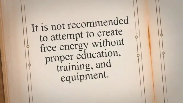 'Video thumbnail for Create Your Own Free Energy: Say Goodbye to Electricity Bills'