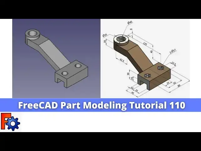 'Video thumbnail for FreeCAD Part Modeling Tutorial 110| FreeCAD Tutorial | Mechnexus |'