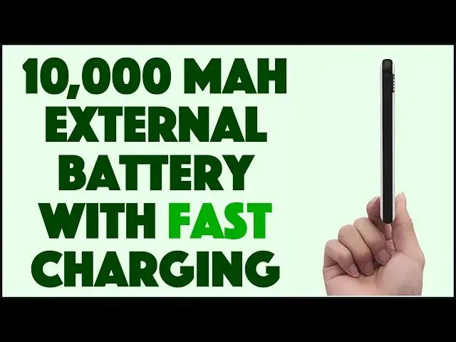 'Video thumbnail for TNTOR TN-10 10,000 mAh External Battery -- REVIEW'