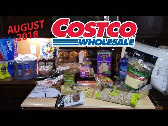 'Video thumbnail for COSTCO HAUL | AUGUST 2018'
