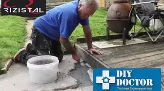 'Video thumbnail for Repairing concrete paths and drives with Rizistal Deep Fill Repair Mortar'