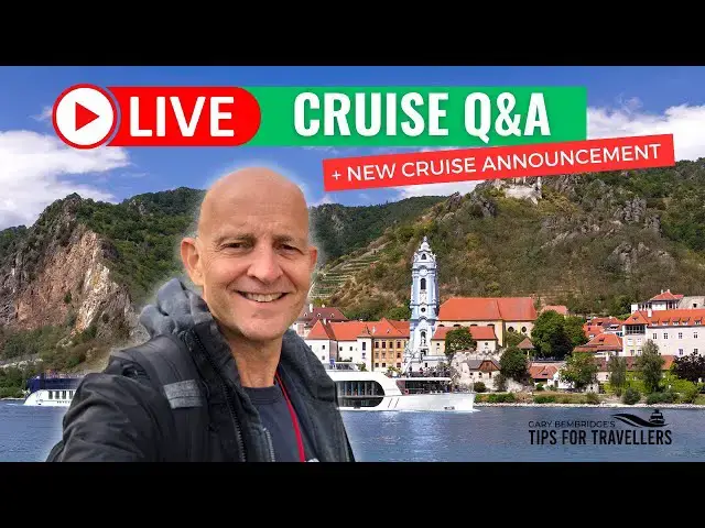'Video thumbnail for LIVE CRUISE Q&A + New Cruise Announcement: Sunday 16 March 10am PT / 1pm ET/ 5pm UK'
