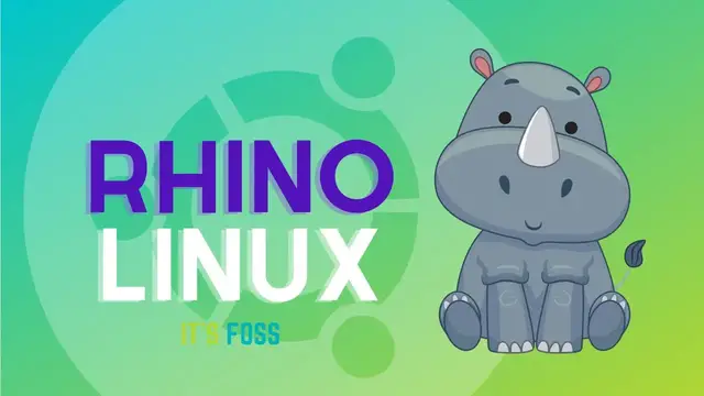 'Video thumbnail for Meet Rhino Linux : Ubuntu based + Rolling release + AUR'
