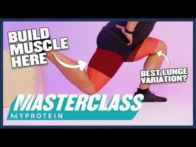 'Video thumbnail for 5 BEST Lunge Variations To Build Leg Muscle | Myprotein'
