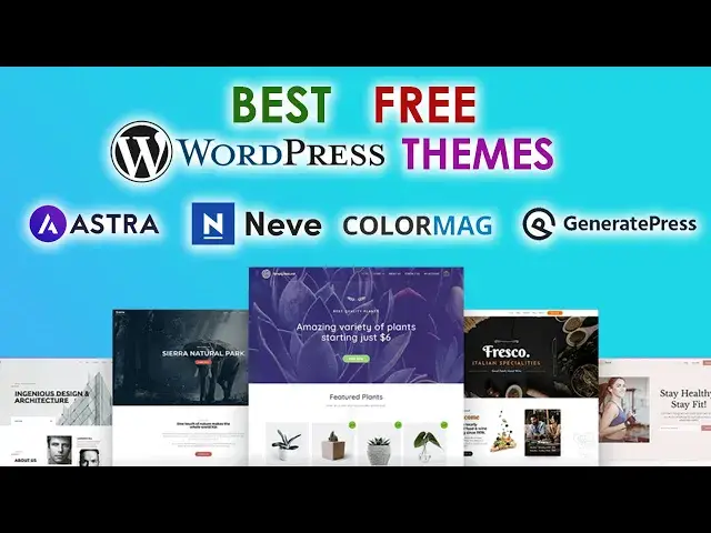 'Video thumbnail for Free WordPress Themes for Blogs (Blazingly Fast)'