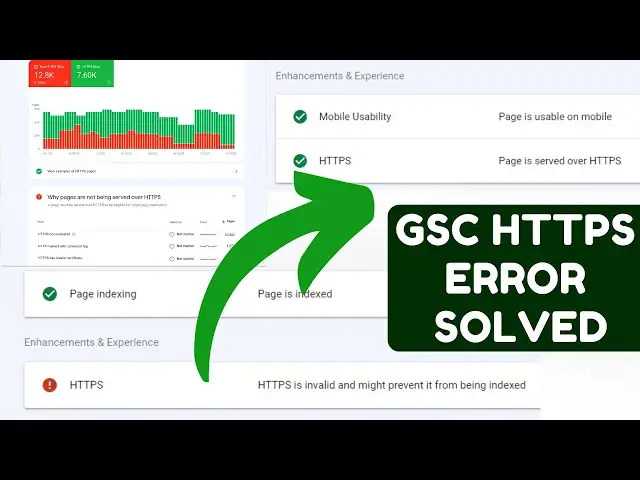 'Video thumbnail for Google Search Console "HTTPS NOT EVALUATED" error SOLVED!!!'