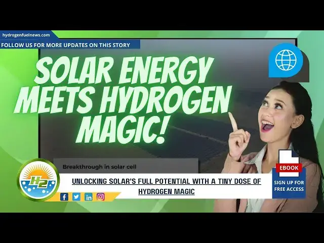 'Video thumbnail for Science News Hydrogen-Annealed Solar Cells Are Changing the Renewable Energy Game!'