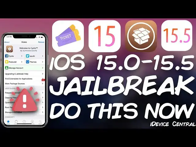 'Video thumbnail for iOS 15.0 - 15.5 Jailbreak Info: Do This Right Now So You Can Jailbreak / Downgrade In The Future!'