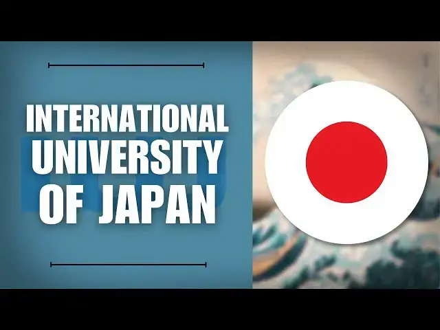 'Video thumbnail for Applying to the International University of Japan (with Scholarship)'