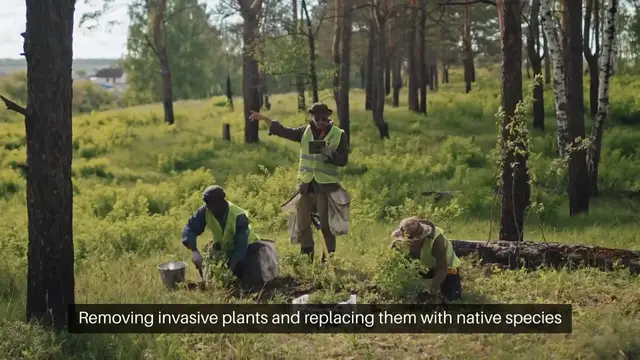 'Video thumbnail for Replacing Invasives with Native Garden Pest'