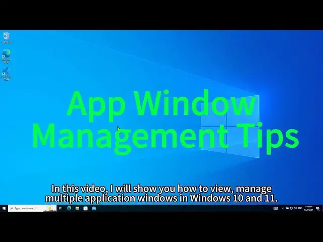 'Video thumbnail for How to Efficiently Manage Multiple Application Windows in Windows 10 and 11'