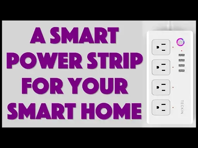 'Video thumbnail for Teckin Smart Power Strip [Alexa, Google Home] - Review'
