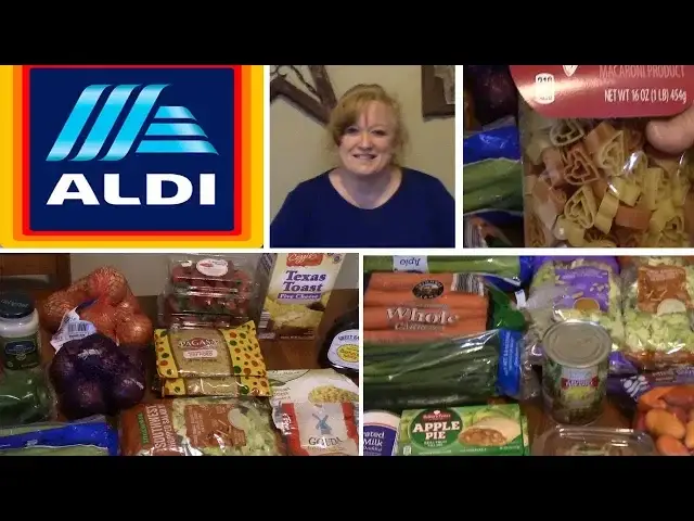 'Video thumbnail for ALDI HAUL with prices | 02 09 2019 | First time shopping at Aldi'
