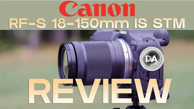 'Video thumbnail for Canon RF S 18-150mm F3.5-6.3 IS STM Review | Worth Getting?'