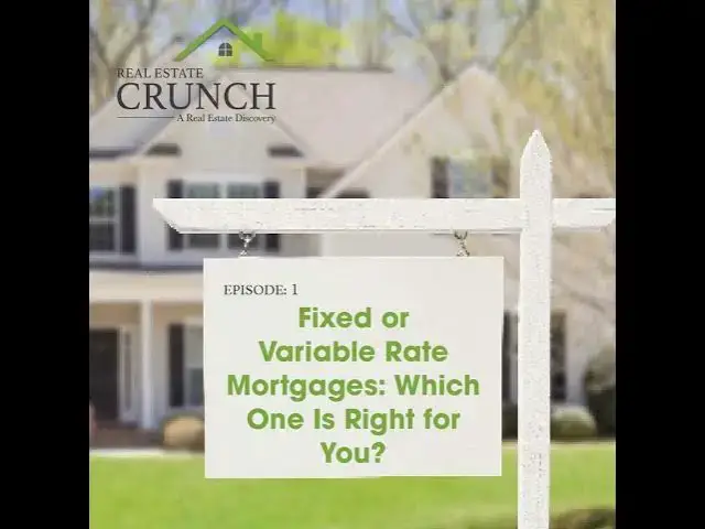 'Video thumbnail for Fixed or Variable Rate Mortgages: Which One Is Right for You?'