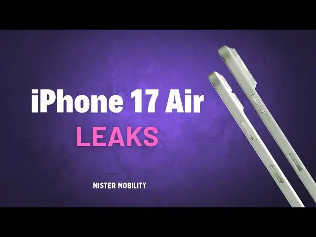 'Video thumbnail for The Top iPhone 17 Air Leaks'