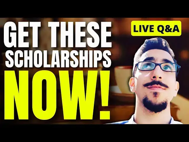 'Video thumbnail for Answering Scholarship Questions - GS Livestream'