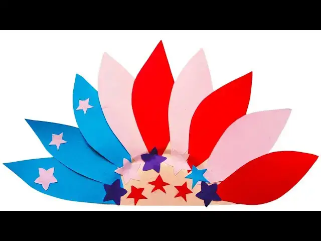 'Video thumbnail for Paper Plate Memorial Day Table Decor | Easy DIY Craft'