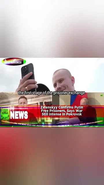 'Video thumbnail for Zelenskyy Confirms Putin Free Prisoners, Says War Still Intense In Pokrovsk '