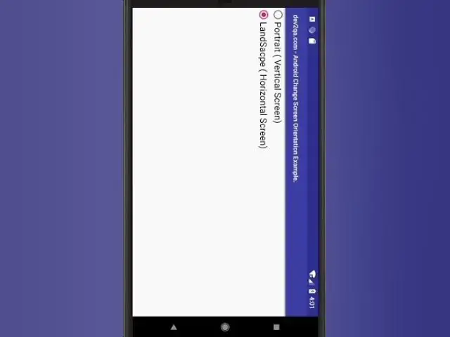 'Video thumbnail for restart activity to change screen orientation'