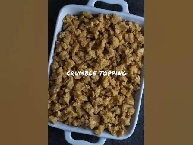 'Video thumbnail for Easy Apple Crumble and Custard Recipe'
