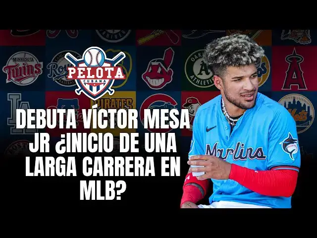 'Video thumbnail for Debuta Víctor Mesa Jr. en Grandes Ligas'